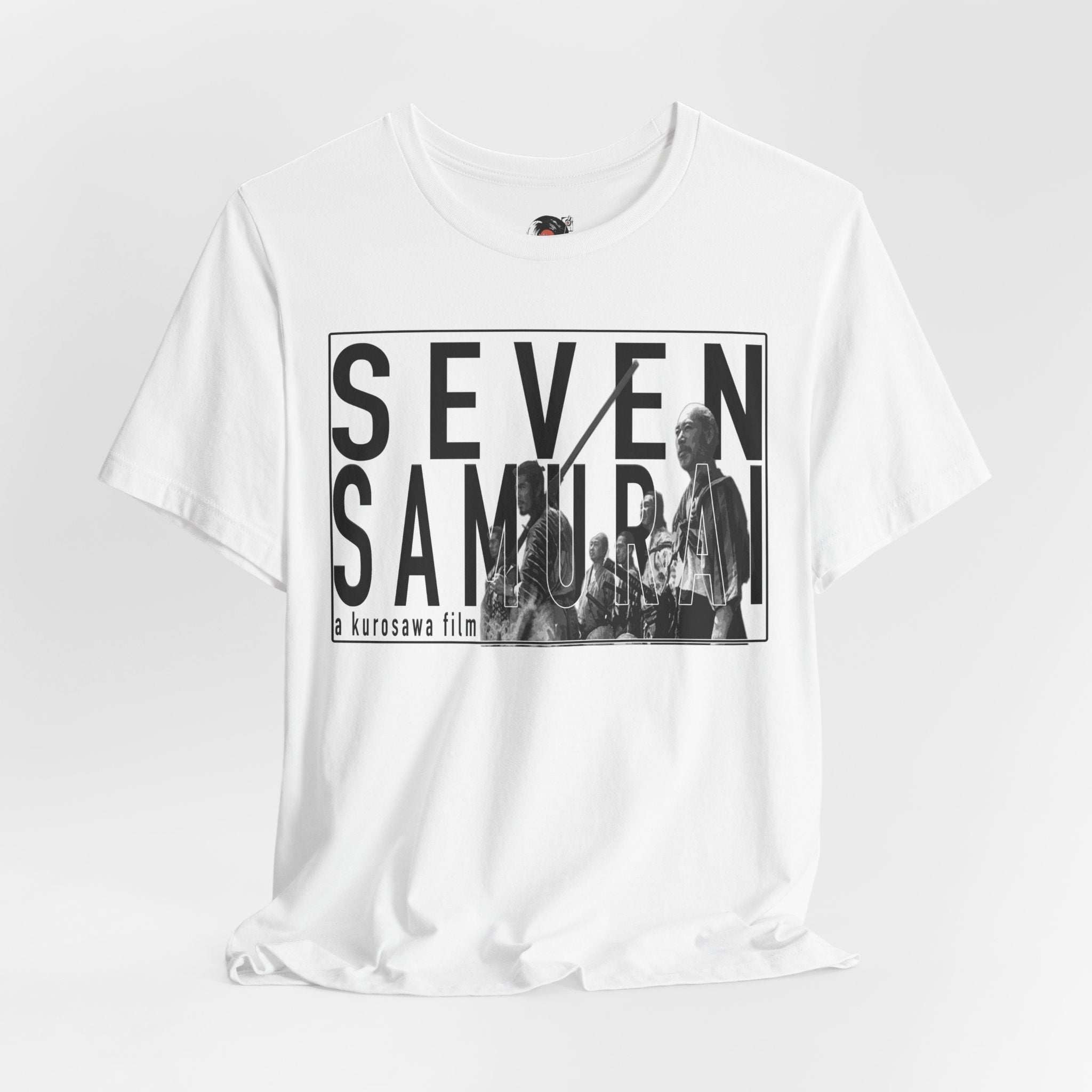 Seven Samurai movie graphic Tee | Classic Kurosawa poster design