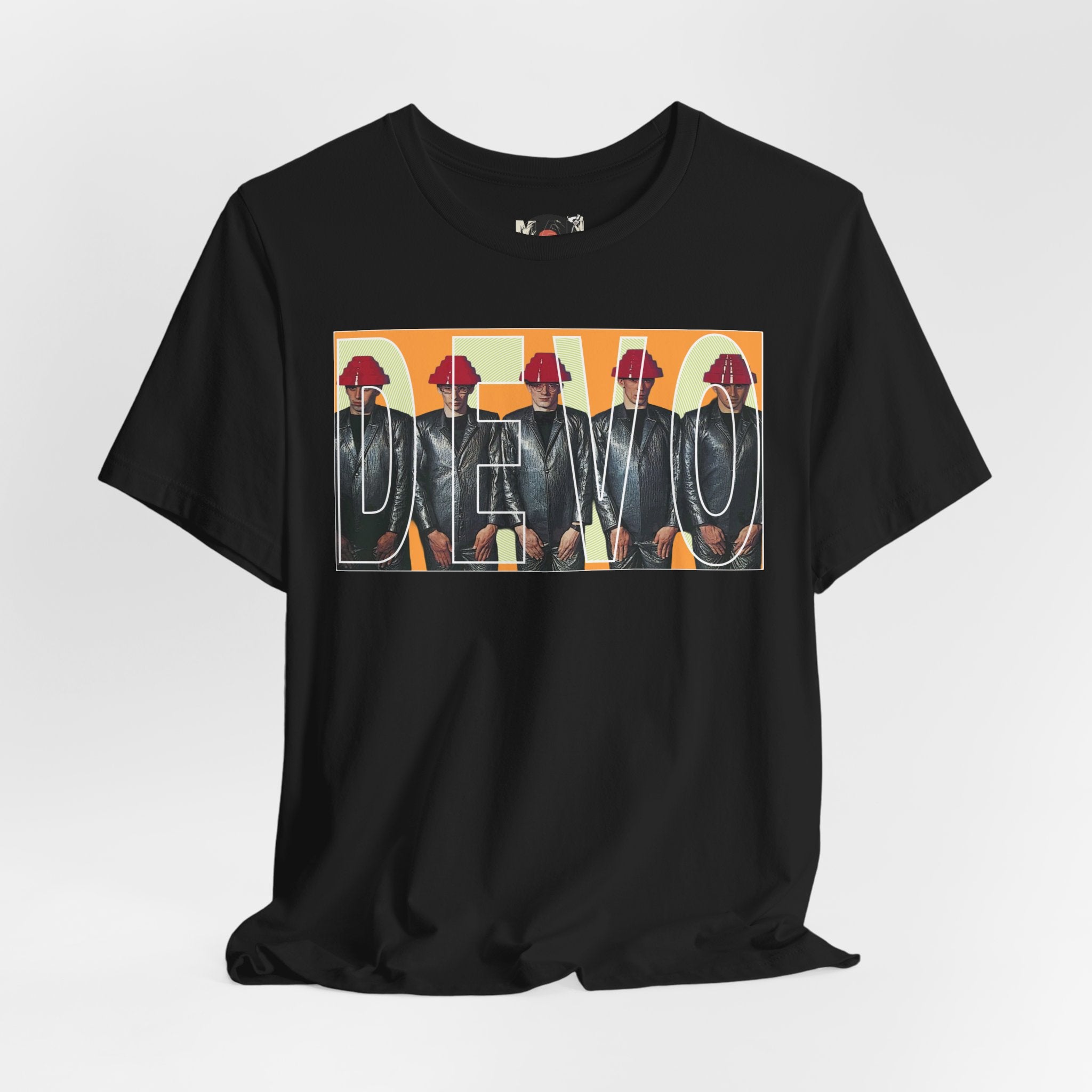 Devo Retro Pop Art Band Tee — Devo Graphic T-Shirt