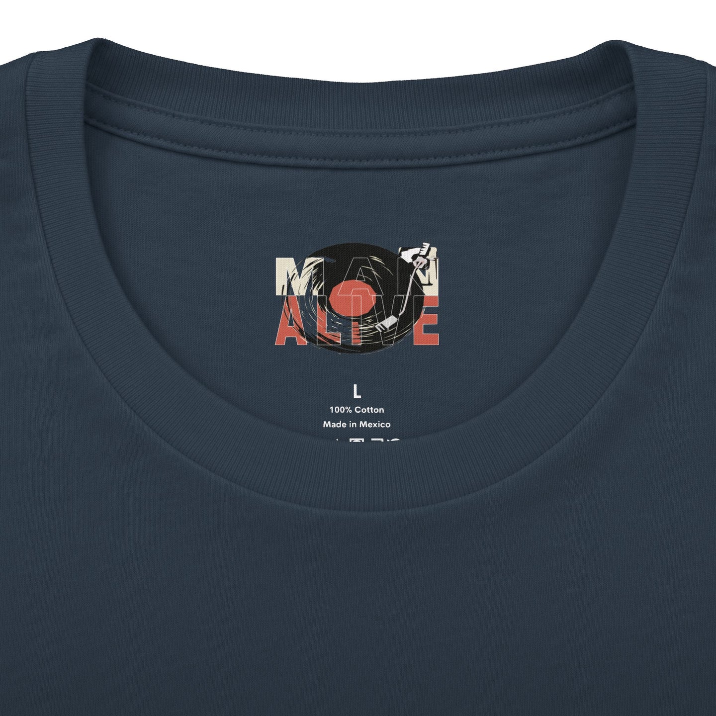 Grunge Band Portrait Tee — "Nirvana" Retro Rock Crew