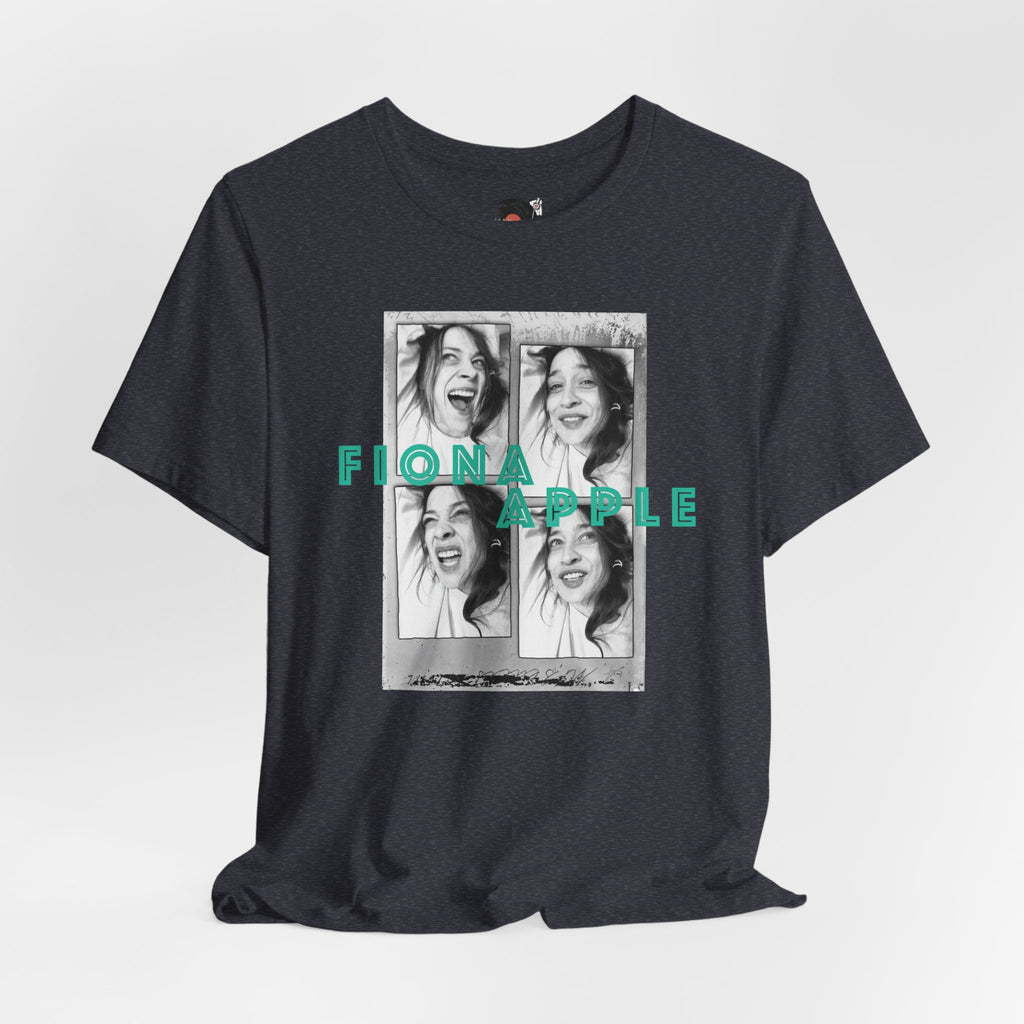 Fiona Apple Collage Tee T-Shirt | Portrait Music Graphic