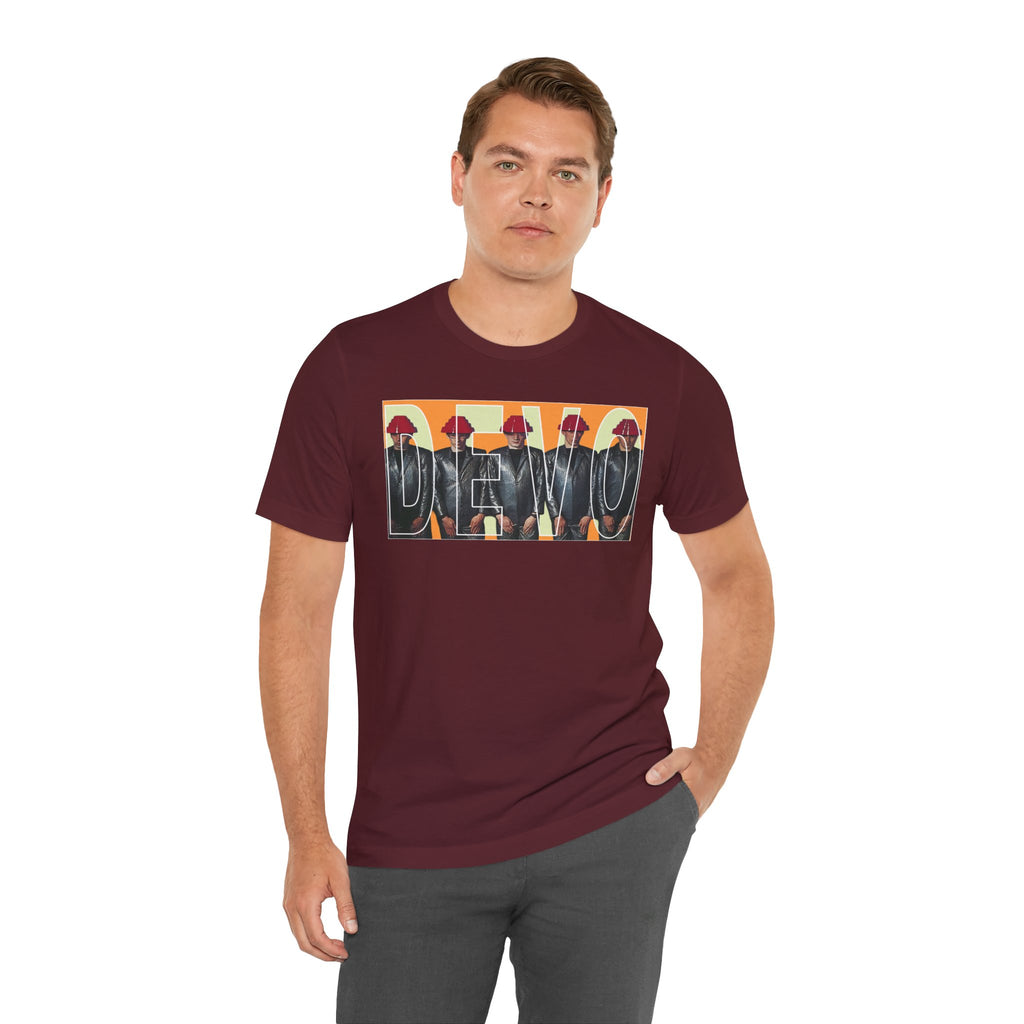 Devo Retro Pop Art Band Tee — Devo Graphic T-Shirt