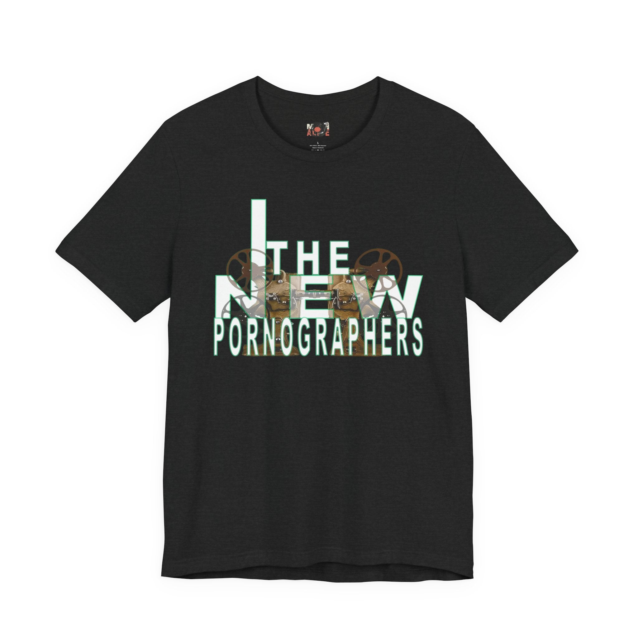 The New Pornographers band art Tee | Vintage film camera graphic