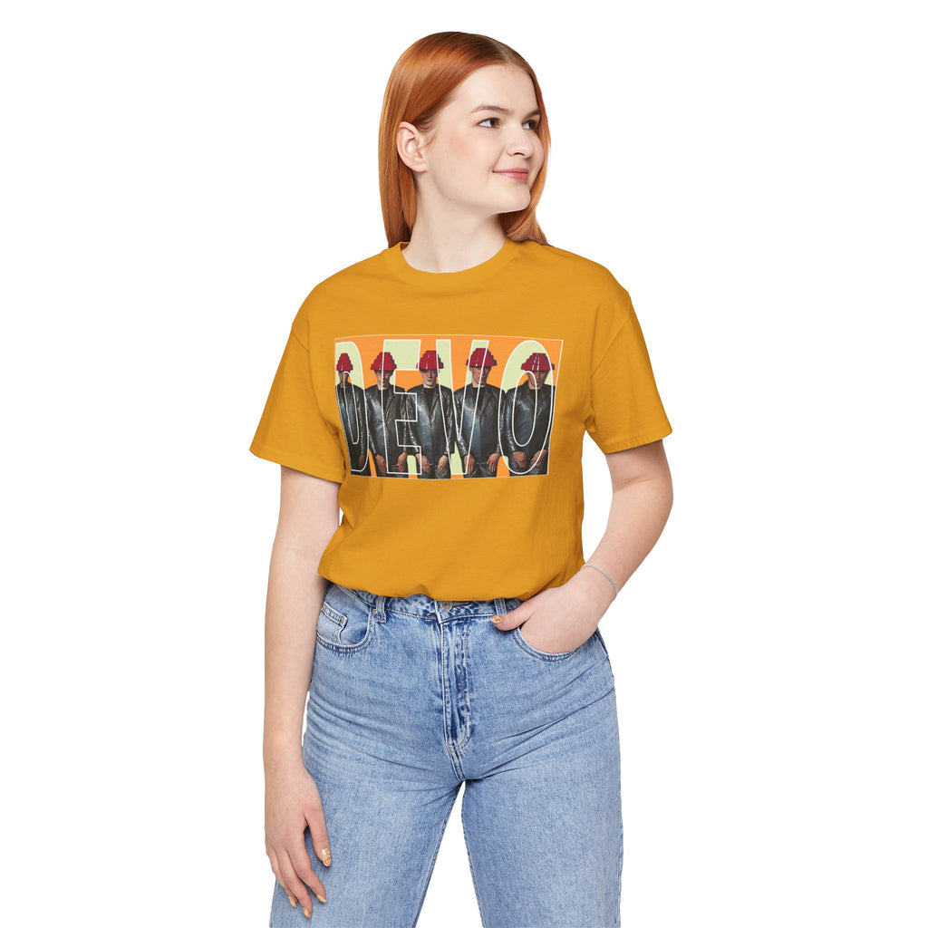Devo Retro Pop Art Band Tee — Devo Graphic T-Shirt
