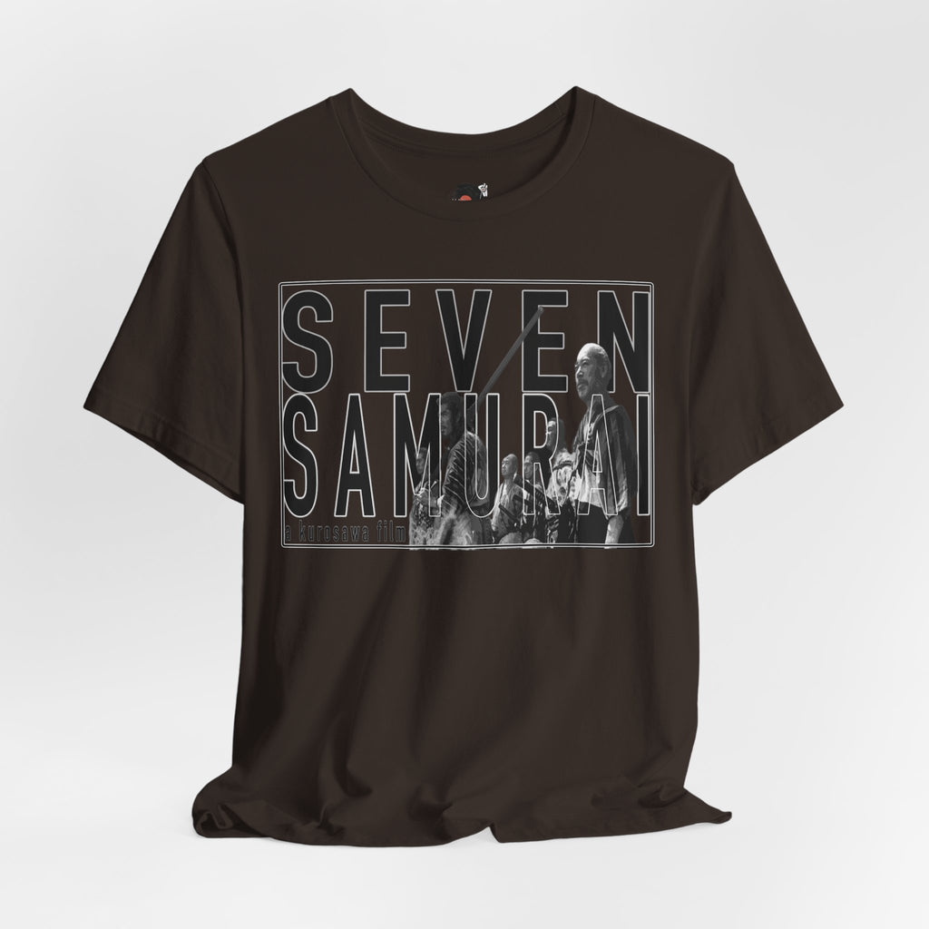 Seven Samurai movie graphic Tee | Classic Kurosawa poster design