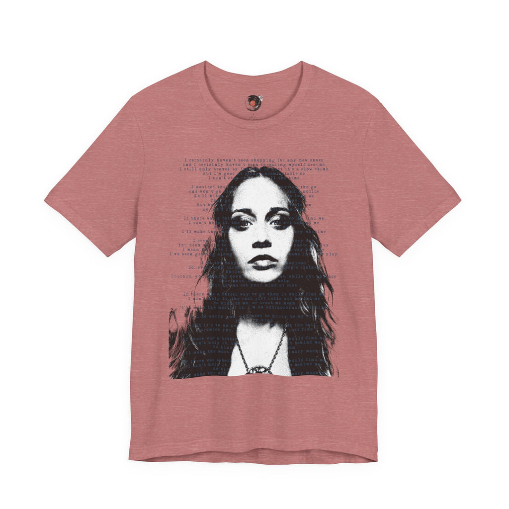Fiona Apple Portrait Extraordinary Machine Grunge T-Shirt