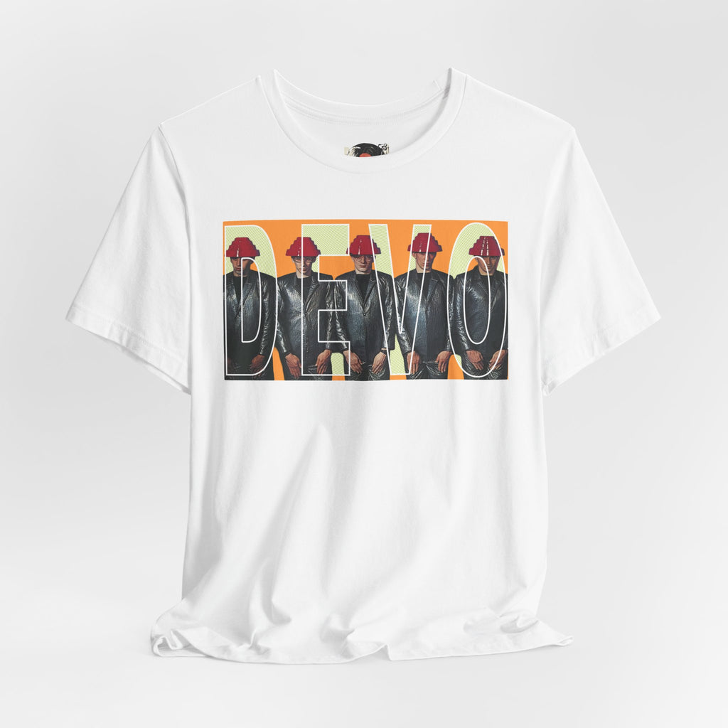 Devo Retro Pop Art Band Tee — Devo Graphic T-Shirt