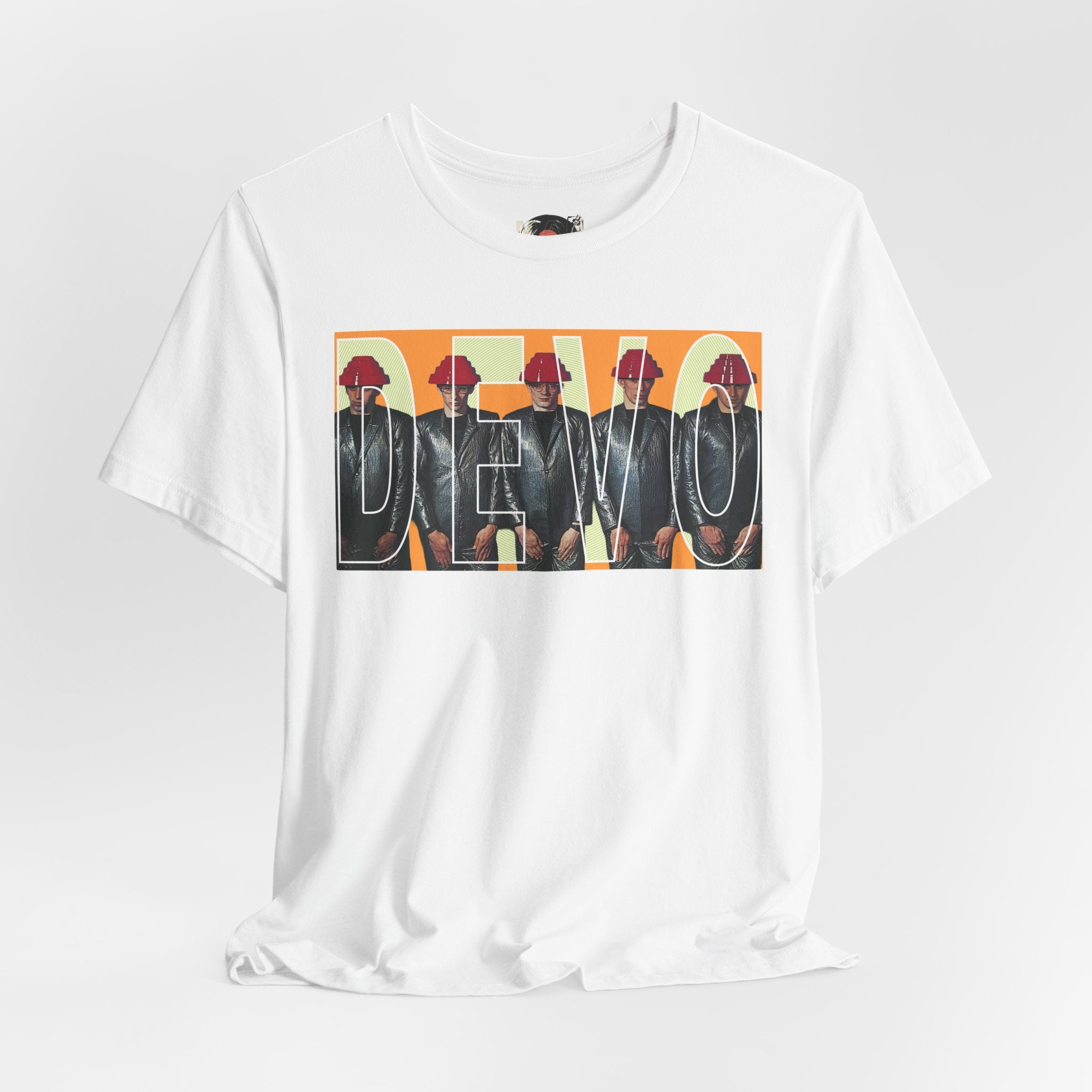 Devo Retro Pop Art Band Tee — Devo Graphic T-Shirt