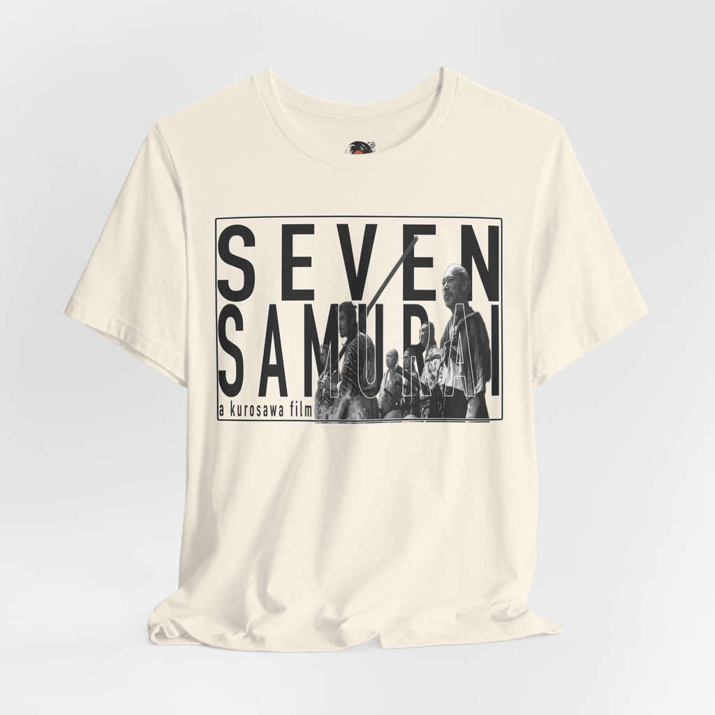 Seven Samurai movie graphic Tee | Classic Kurosawa poster design