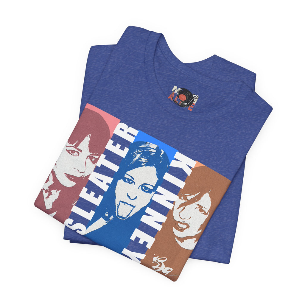 Sleater-Kinney Band Portrait T-Shirt | Indie Rock Tee