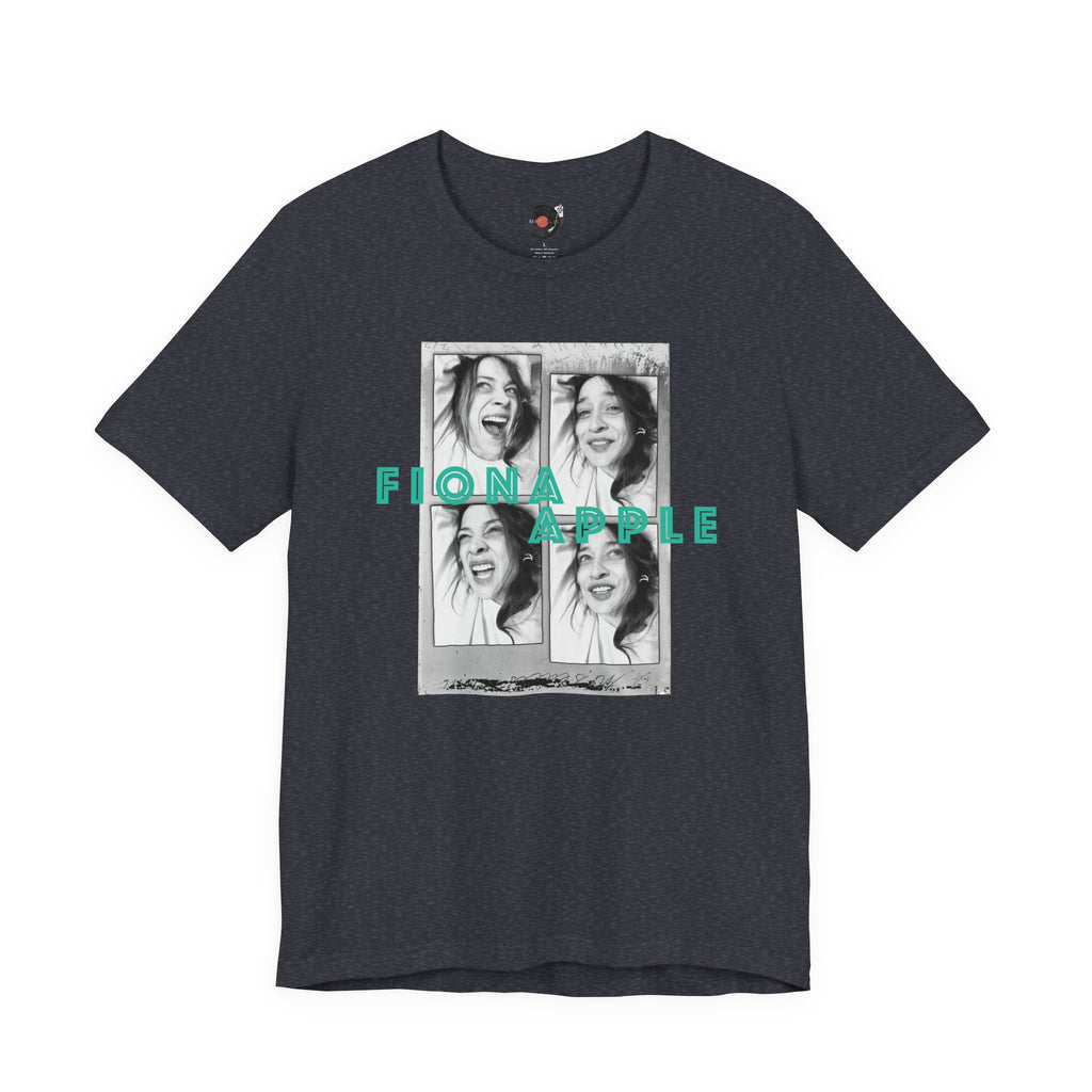Fiona Apple Collage Tee T-Shirt | Portrait Music Graphic