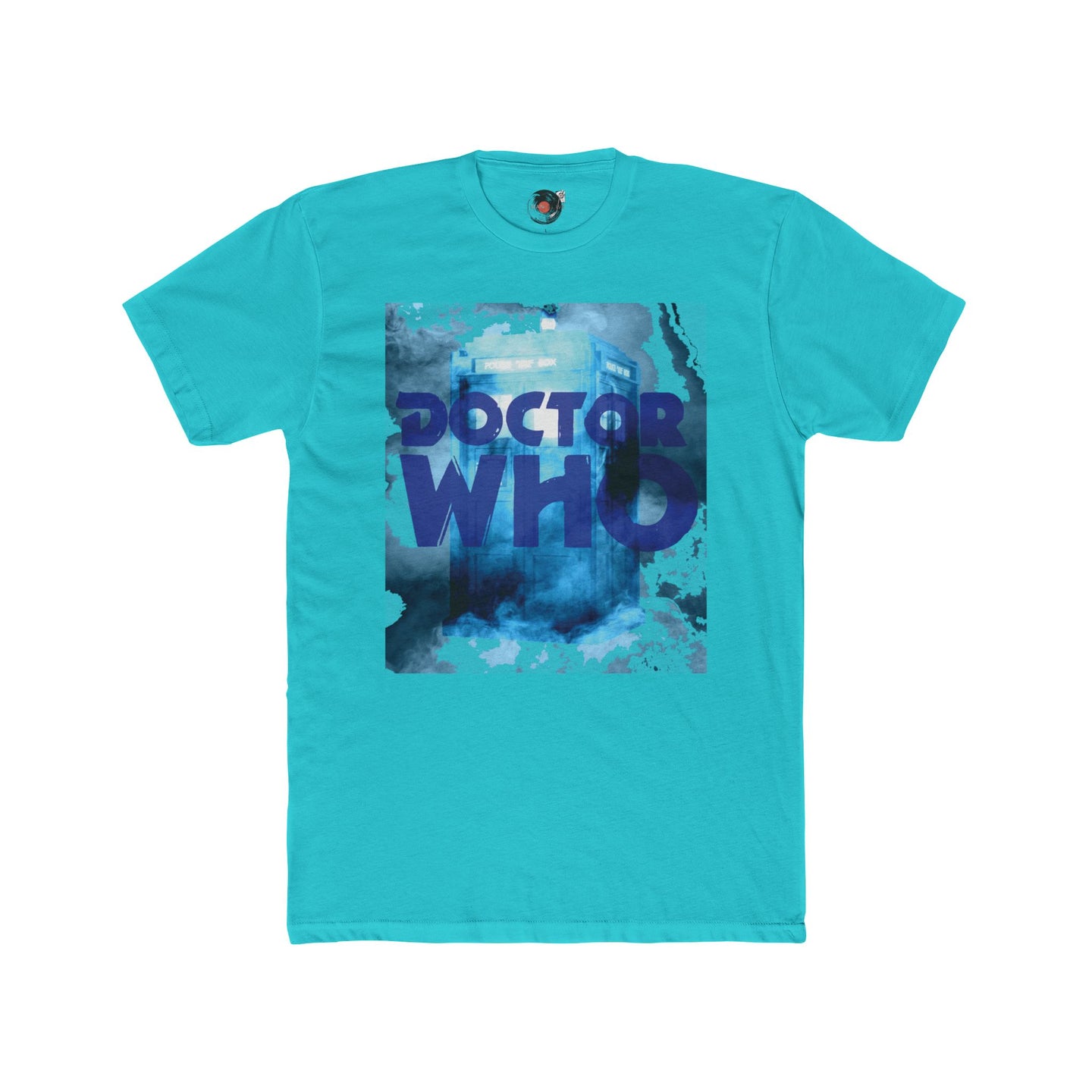 Doctor Who Blue Logo T-Shirt | Sci-Fi TV Series Tee