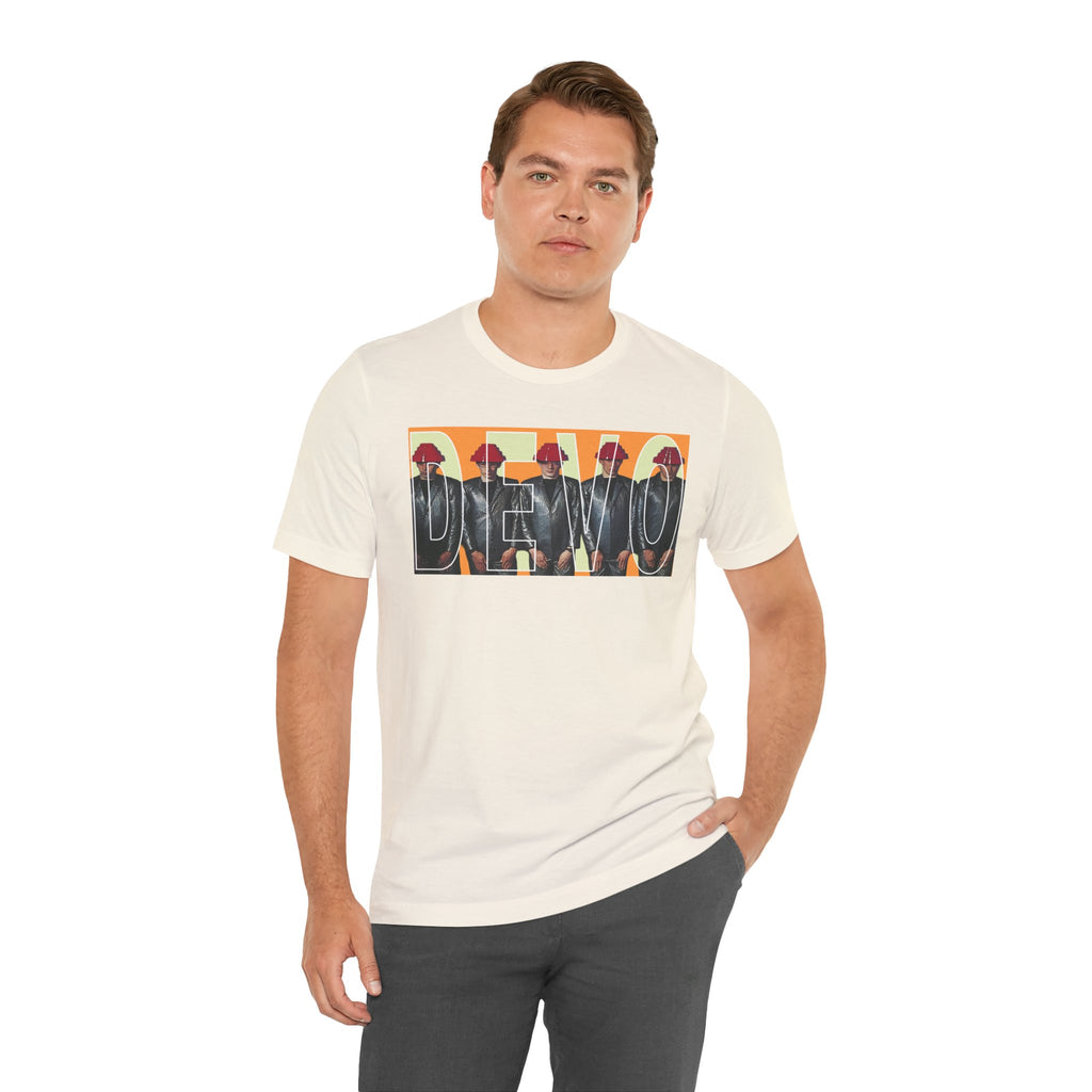 Devo Retro Pop Art Band Tee — Devo Graphic T-Shirt