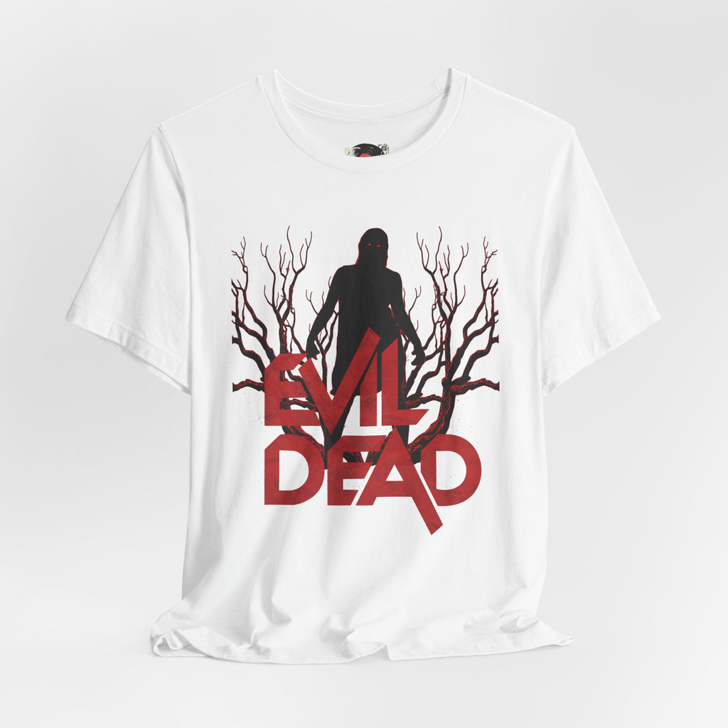 Evil Dead silhouette tee | Horror movie shirt, spooky tree design