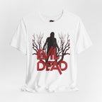 Evil Dead silhouette tee | Horror movie shirt, spooky tree design