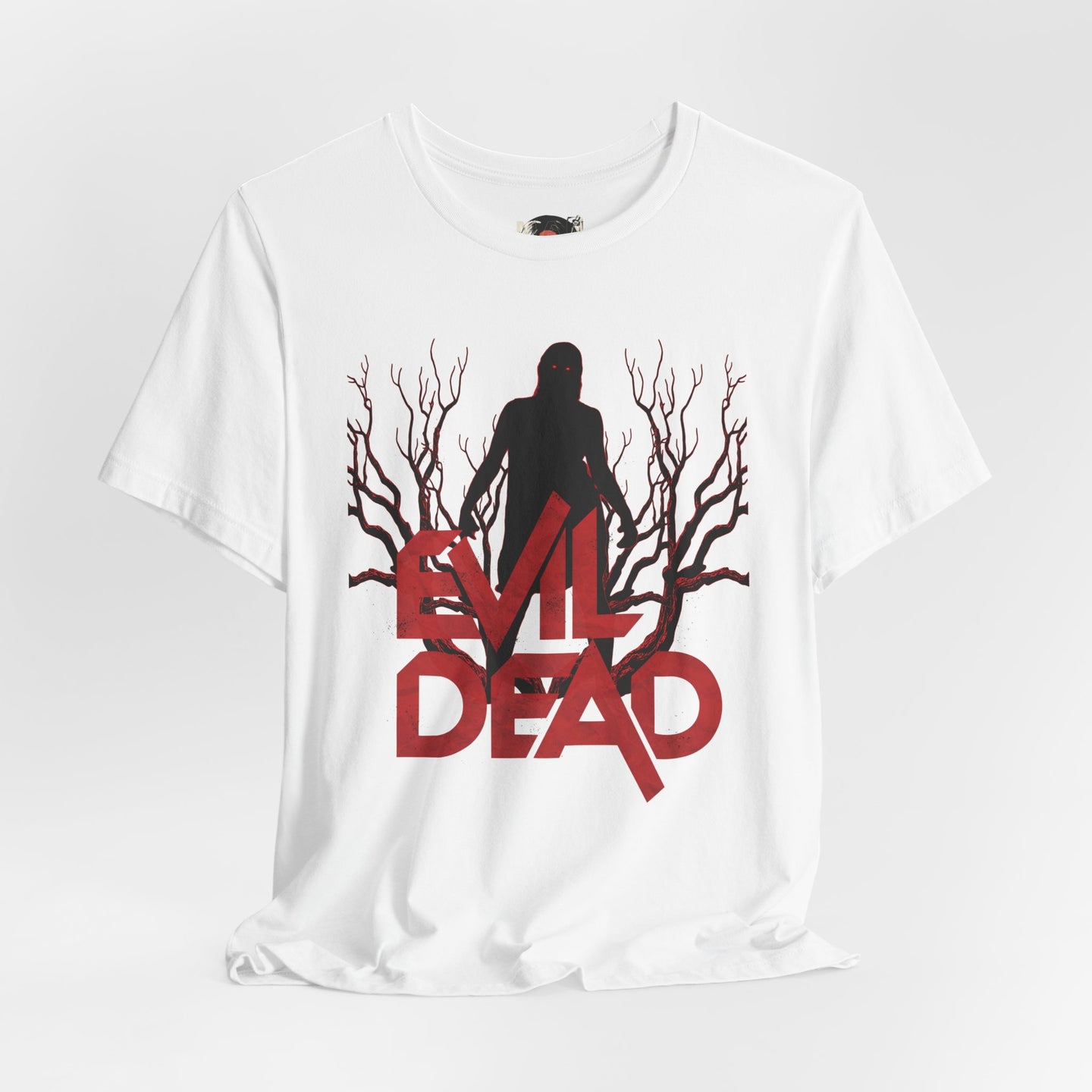 Evil Dead silhouette tee | Horror movie shirt, spooky tree design