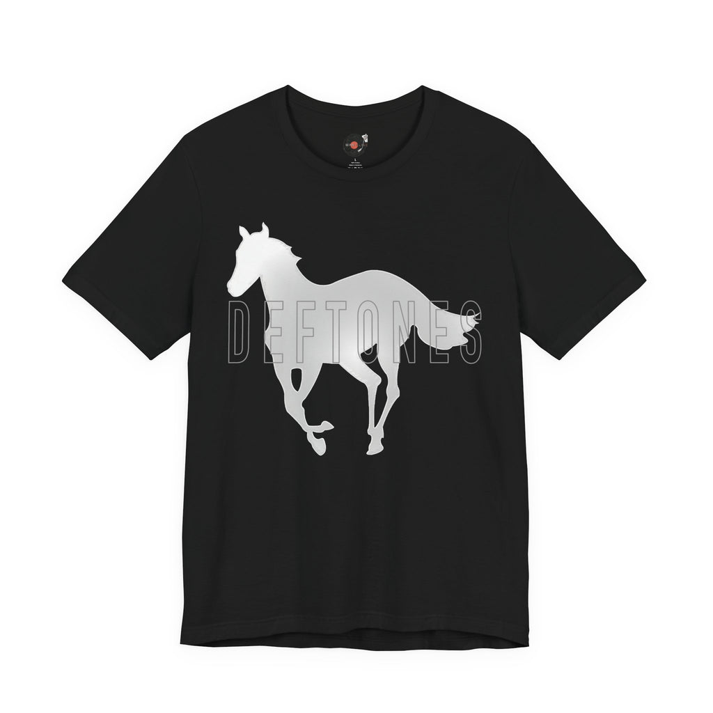 White Horse Silhouette Deftones T-Shirt | Band Logo Tee
