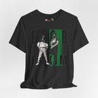 Eric B & Rakim Hip Hop Duo Graphic Tee | Black Green Rap Photo Print