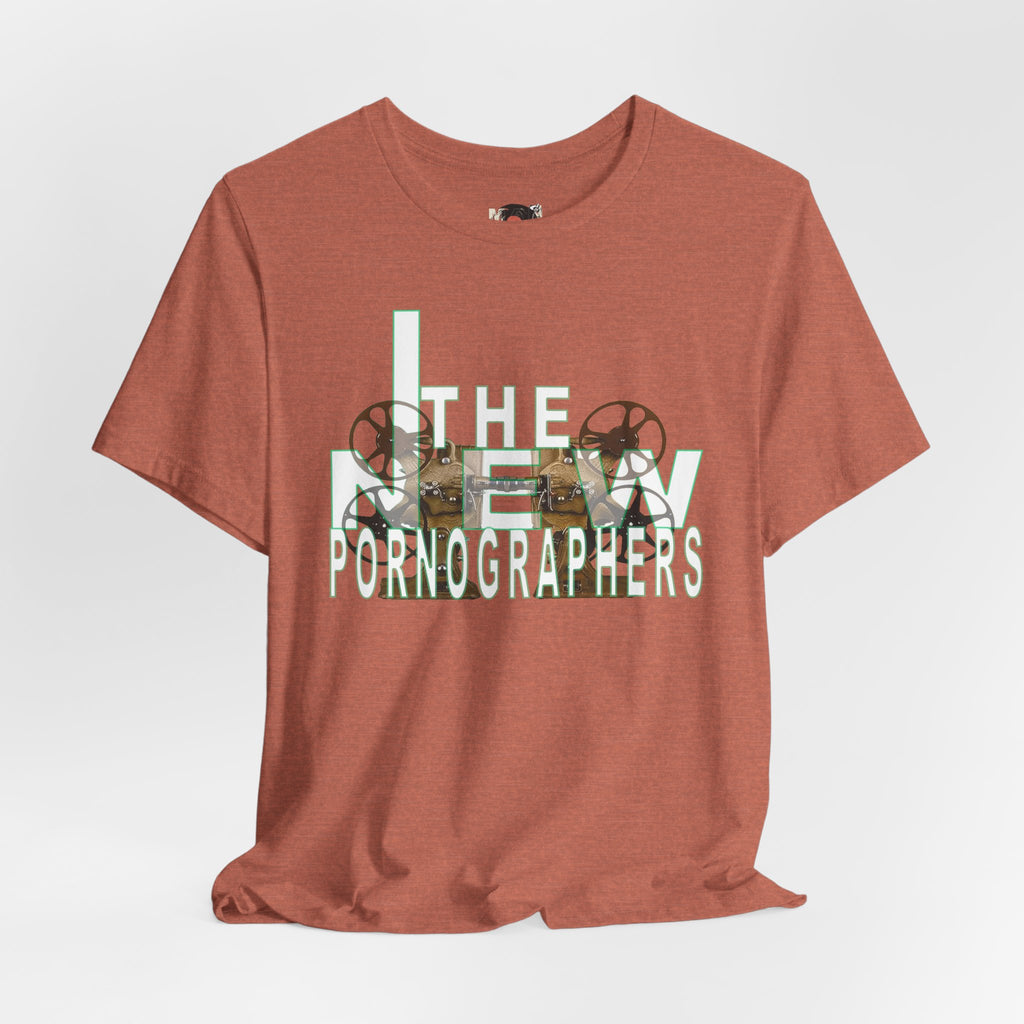 The New Pornographers band art Tee | Vintage film camera graphic