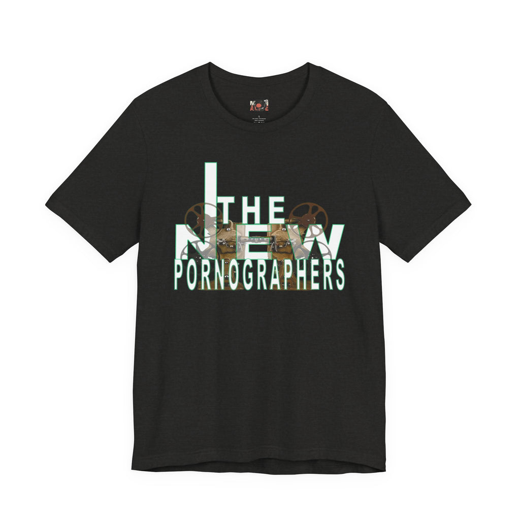 The New Pornographers band art Tee | Vintage film camera graphic