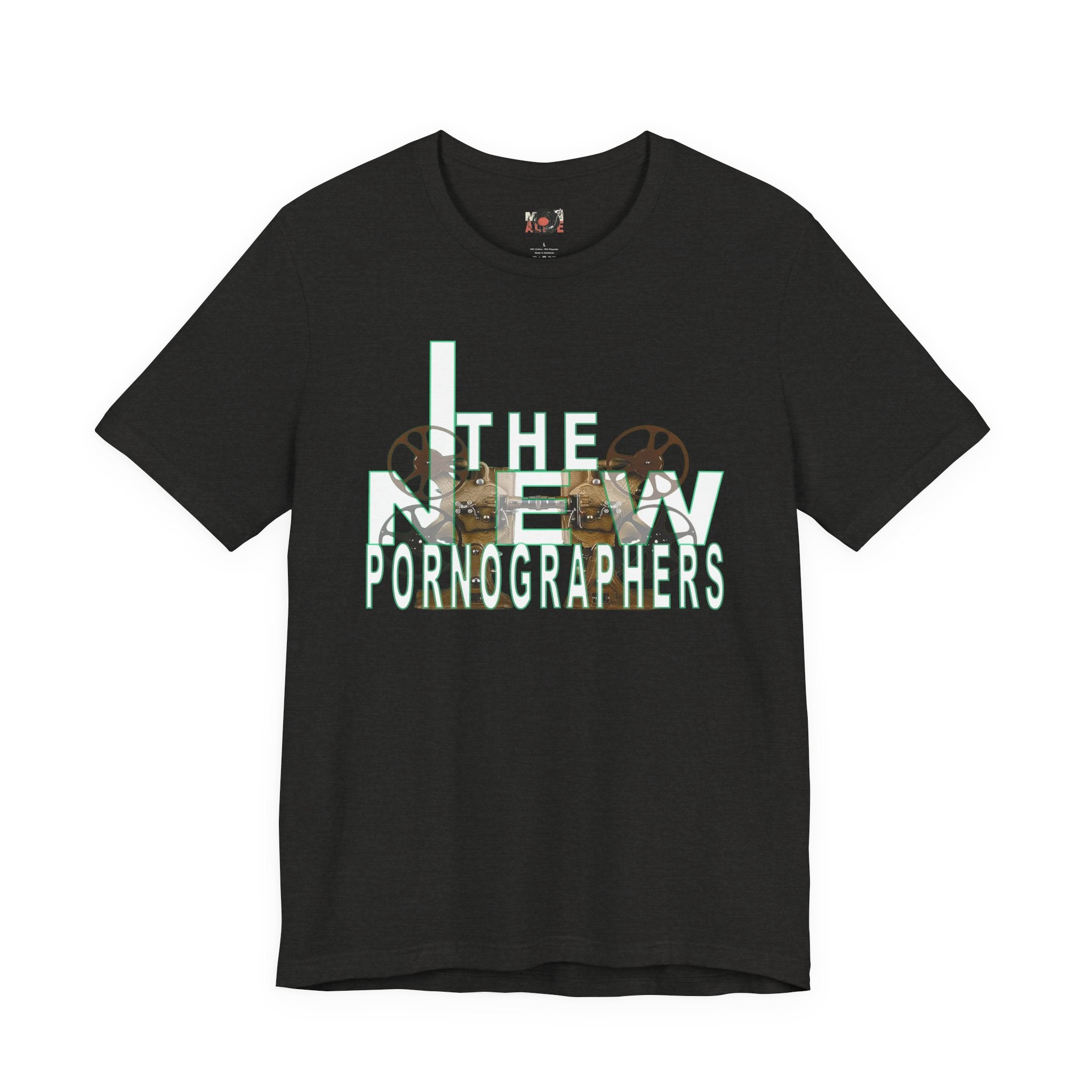 The New Pornographers band art Tee | Vintage film camera graphic