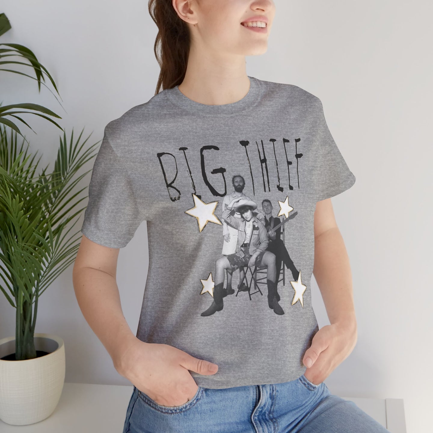 Big Thief Band Photo Tee — Vintage Indie Rock T-Shirt