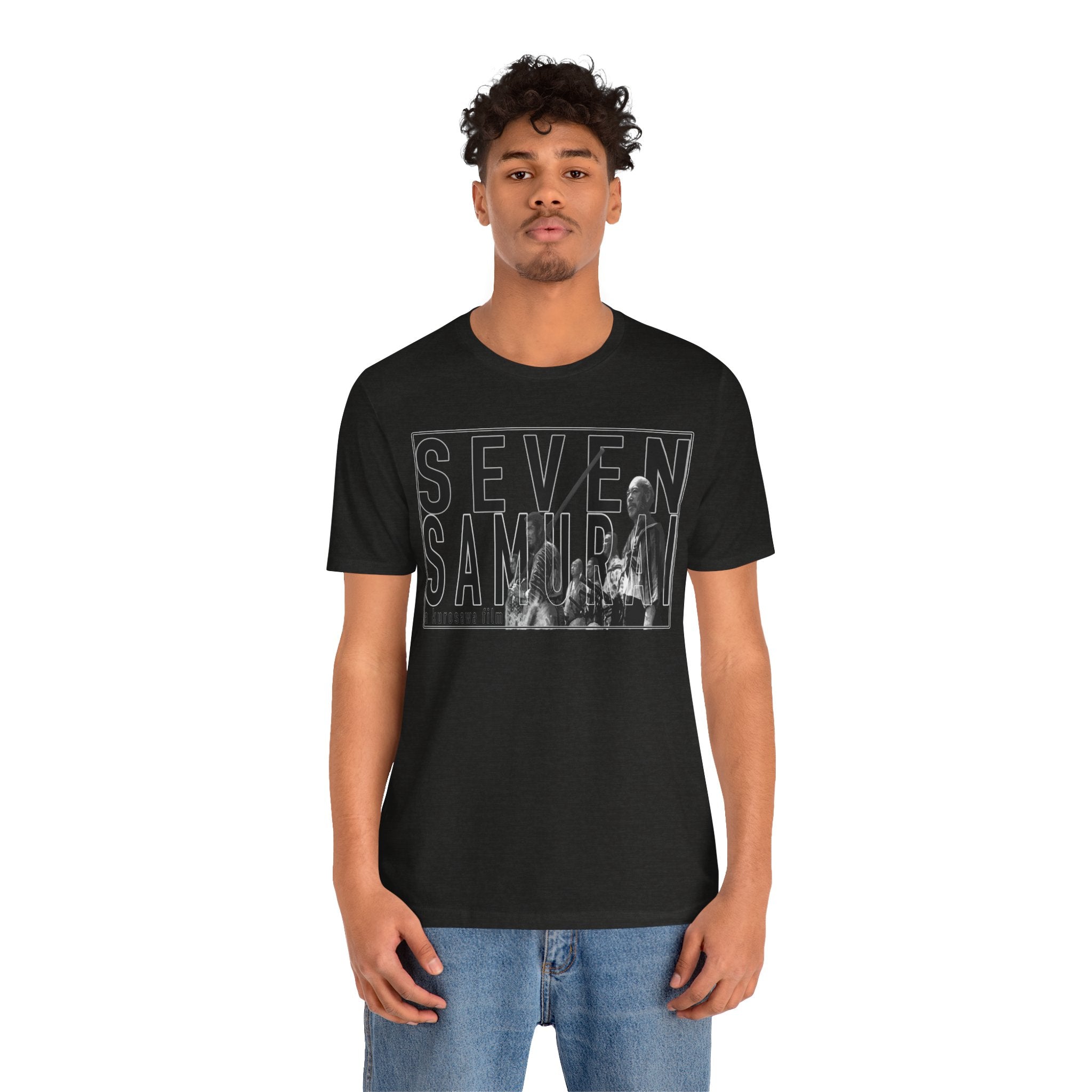 Seven Samurai movie graphic Tee | Classic Kurosawa poster design
