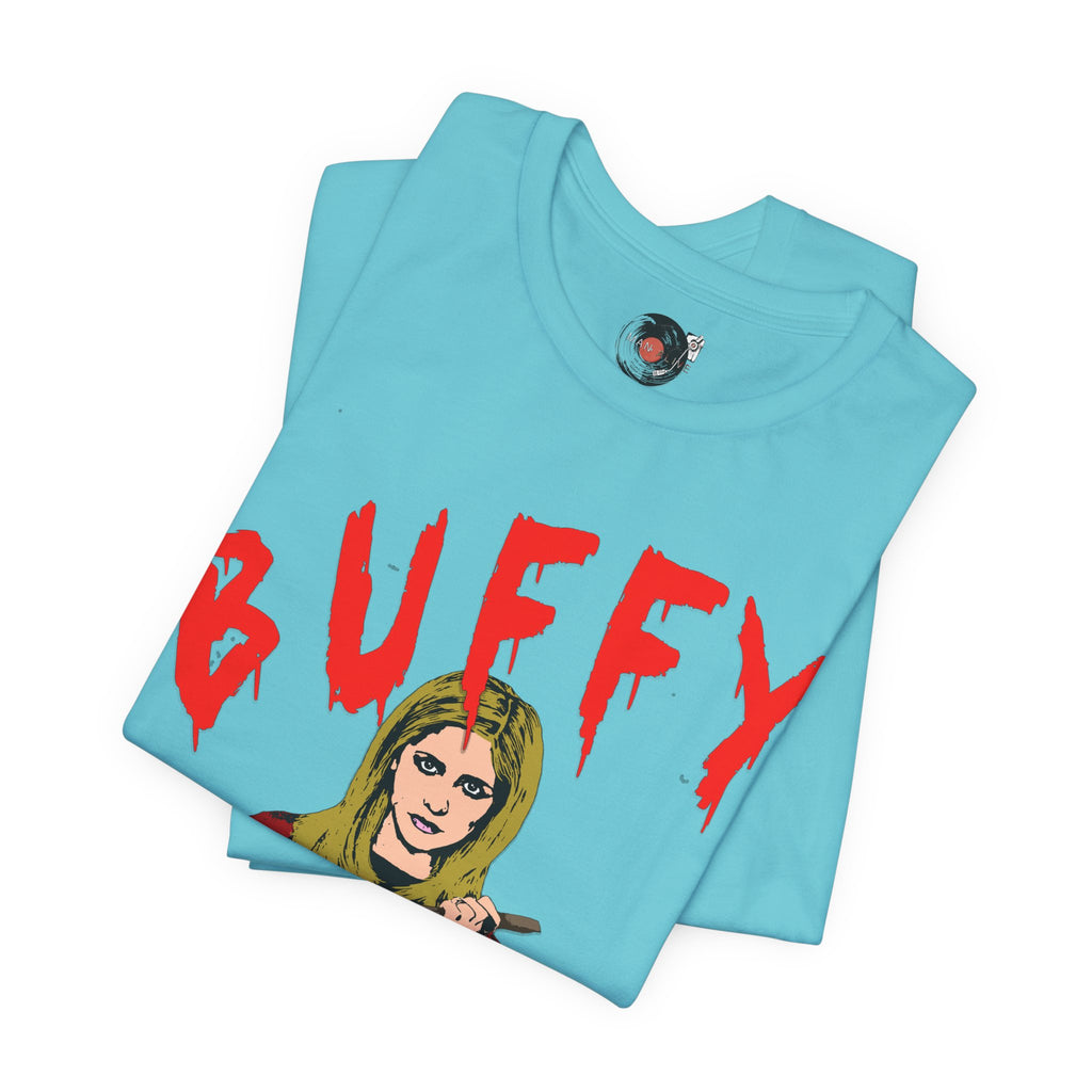 Buffy Vampire Slayer Illustration Tee | Buffy Graphic T-Shirt
