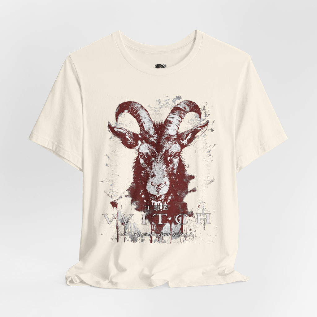 Witch Goat Illustration Tee | Witch Robert Eggers Horror Movie Graphic