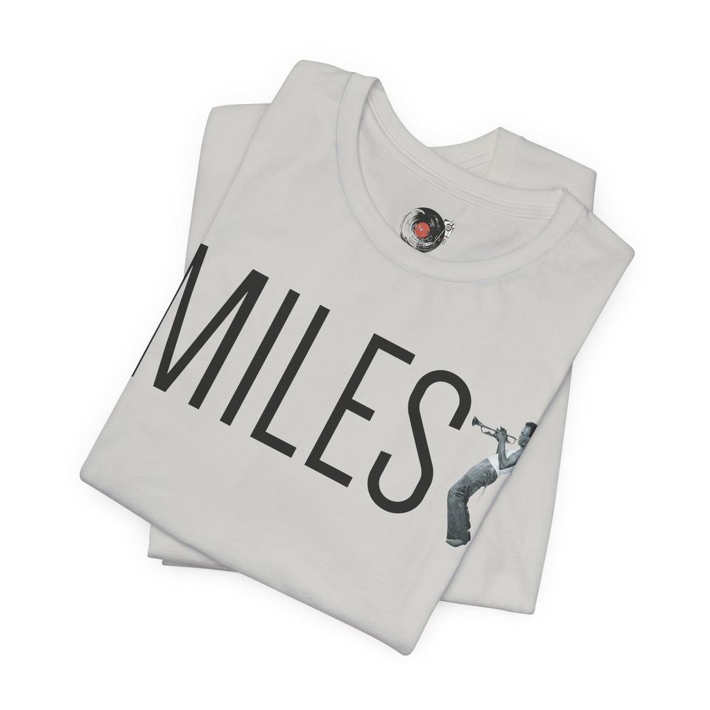Miles Davis Jazz Music Unisex Tee, Vintage Minimalist Art Shirt, Cool Jazz Lover Gift, Retro Musician T-Shirt, Clean Design Top, Music