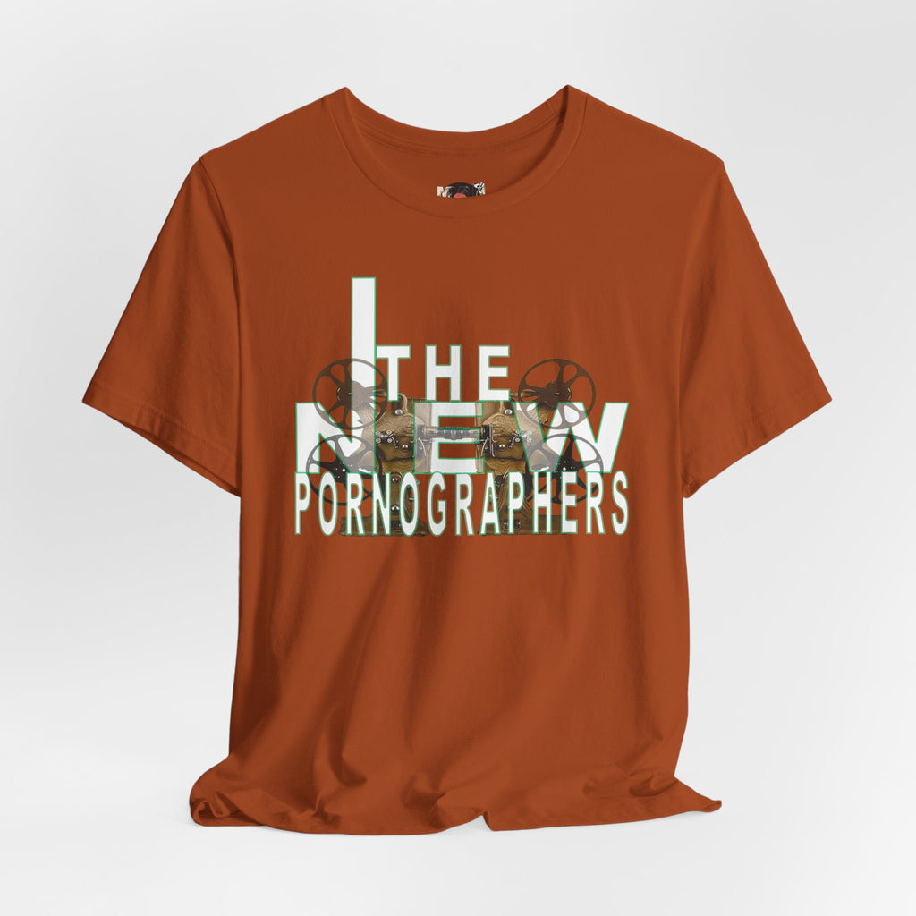 The New Pornographers band art Tee | Vintage film camera graphic
