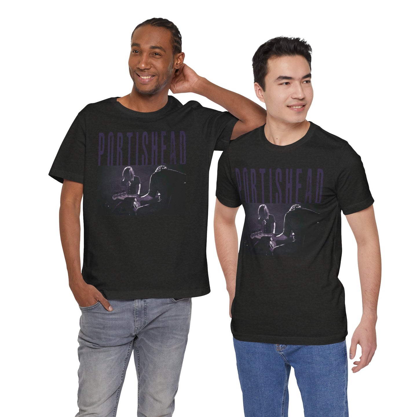 Portishead Live Photo T-Shirt — Trip-Hop Band Tee