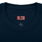 Le Samurai Vintage Movie Graphic Tee — Retro Blue Noir Crew