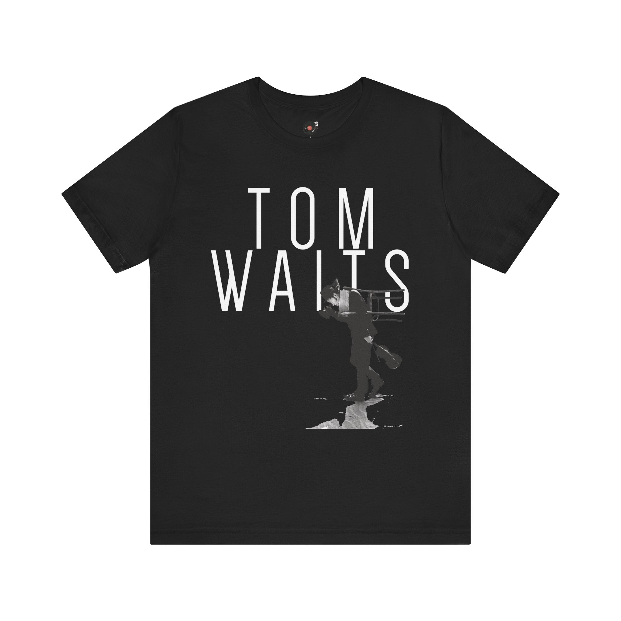Tom Waits Fan Shirt, Unisex Music Tee, Jersey Short Sleeve Top, Vintage Music Shirt