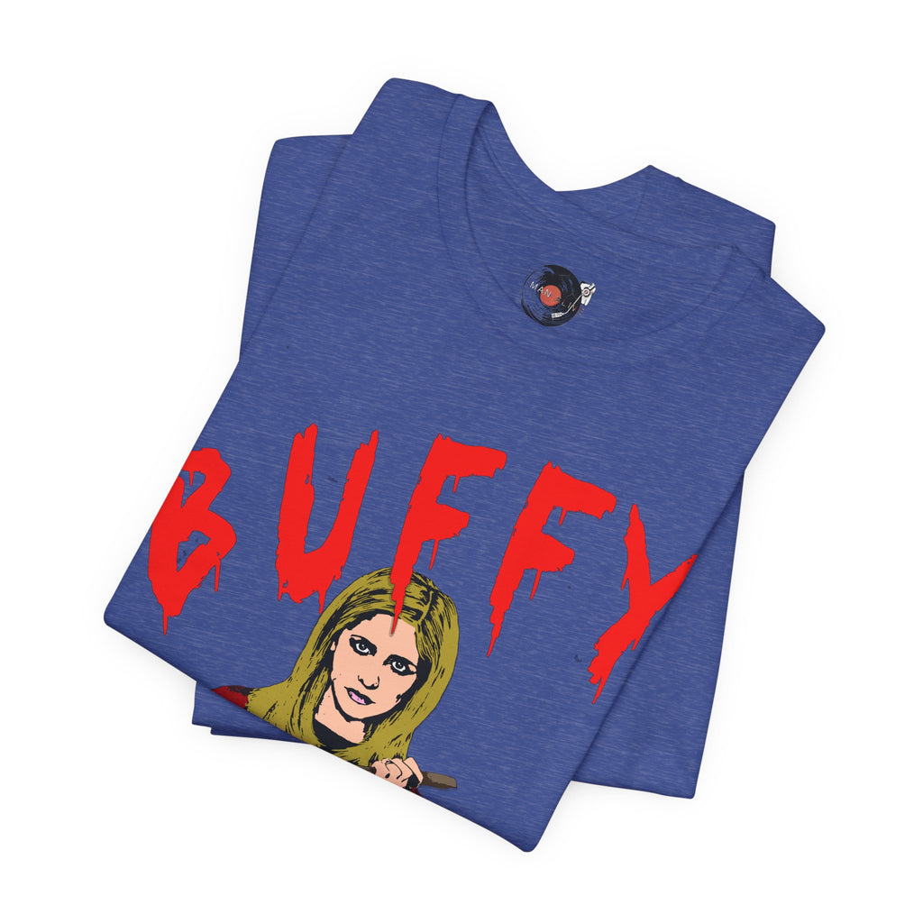 Buffy Vampire Slayer Illustration Tee | Buffy Graphic T-Shirt