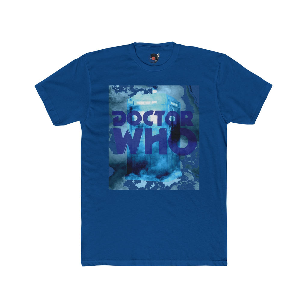 Doctor Who Blue Logo T-Shirt | Sci-Fi TV Series Tee
