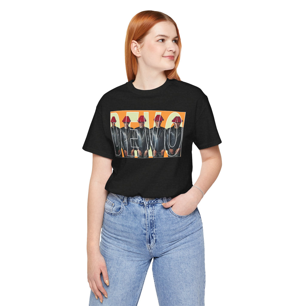 Devo Retro Pop Art Band Tee — Devo Graphic T-Shirt