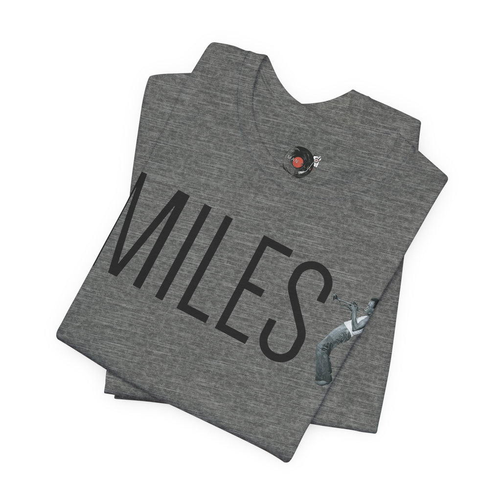 Miles Davis Jazz Music Unisex Tee, Vintage Minimalist Art Shirt, Cool Jazz Lover Gift, Retro Musician T-Shirt, Clean Design Top, Music