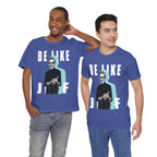 Be Like Jeff portrait T-Shirt | Jeff Goldblum retro typography