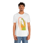 Lil Simz Hands Reaching Colorful Silhouette Tee | Hip Hop Rap Abstract Shirt