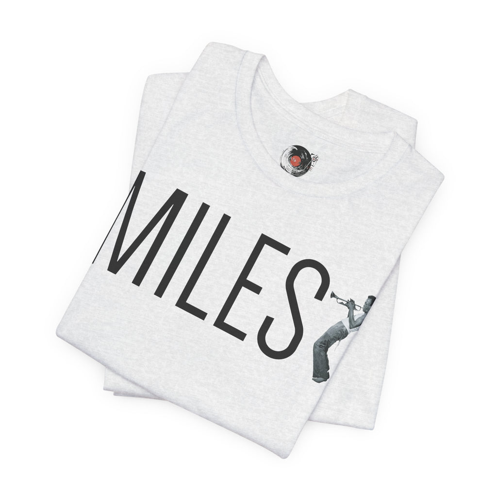 Miles Davis Jazz Music Unisex Tee, Vintage Minimalist Art Shirt, Cool Jazz Lover Gift, Retro Musician T-Shirt, Clean Design Top, Music