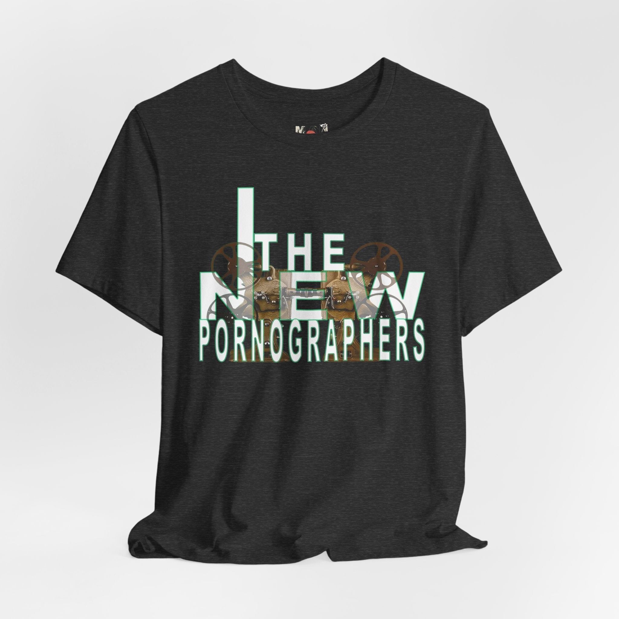 The New Pornographers band art Tee | Vintage film camera graphic