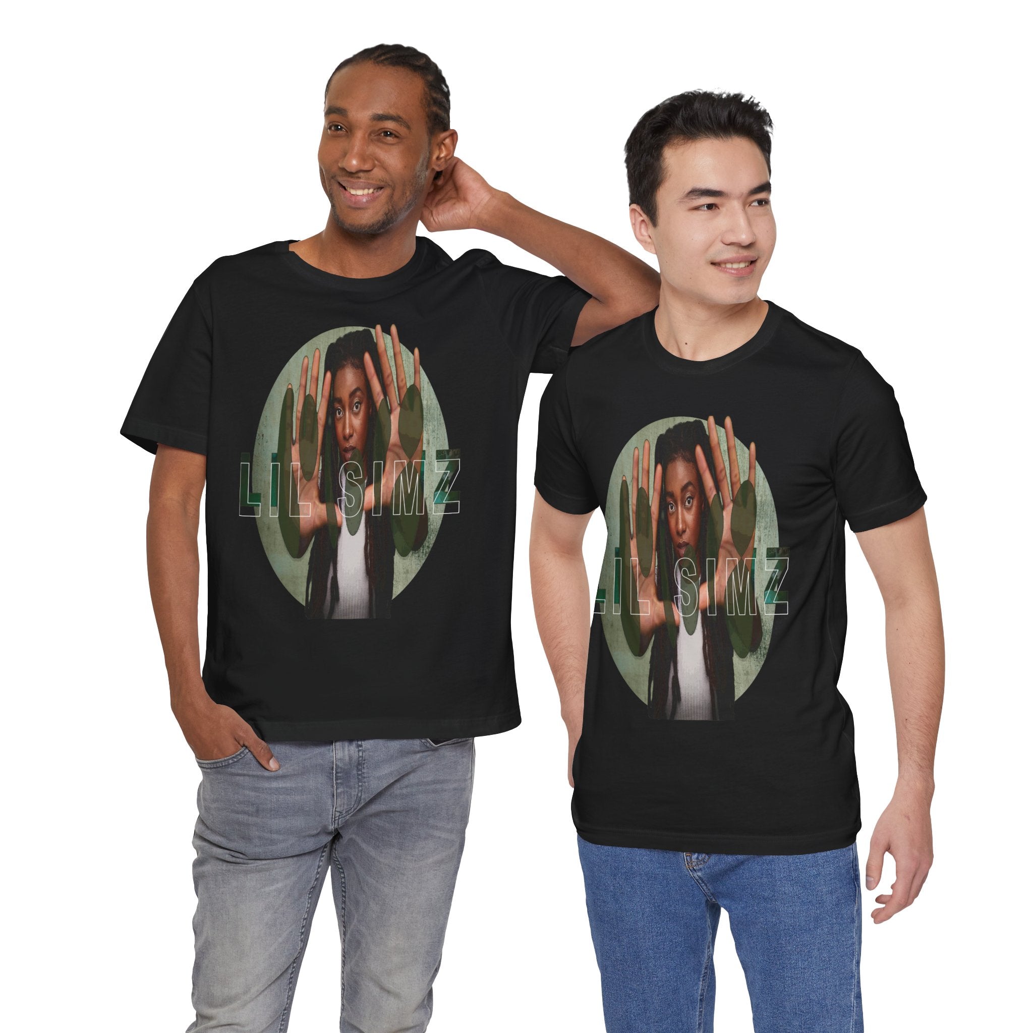 Lil Simz Portrait Tee | Rap Artist Graphic T-Shirt