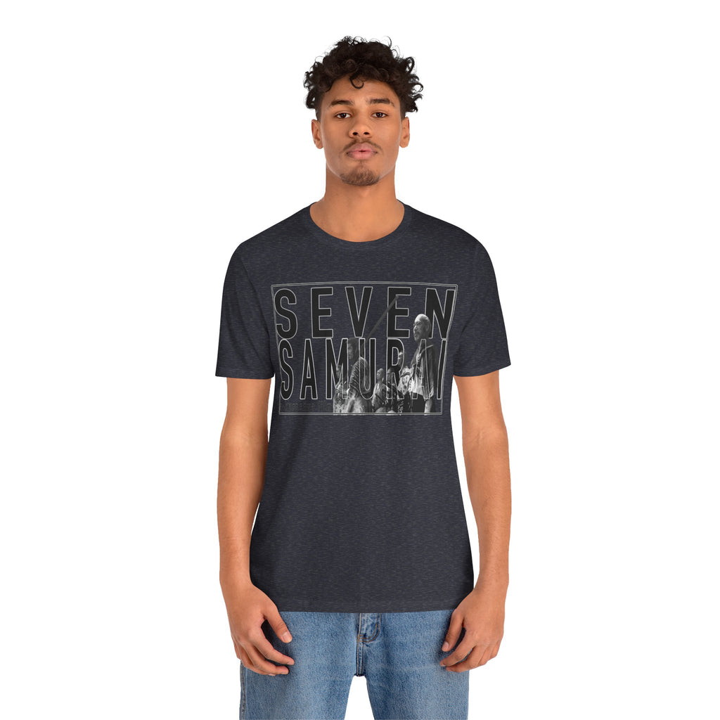 Seven Samurai movie graphic Tee | Classic Kurosawa poster design