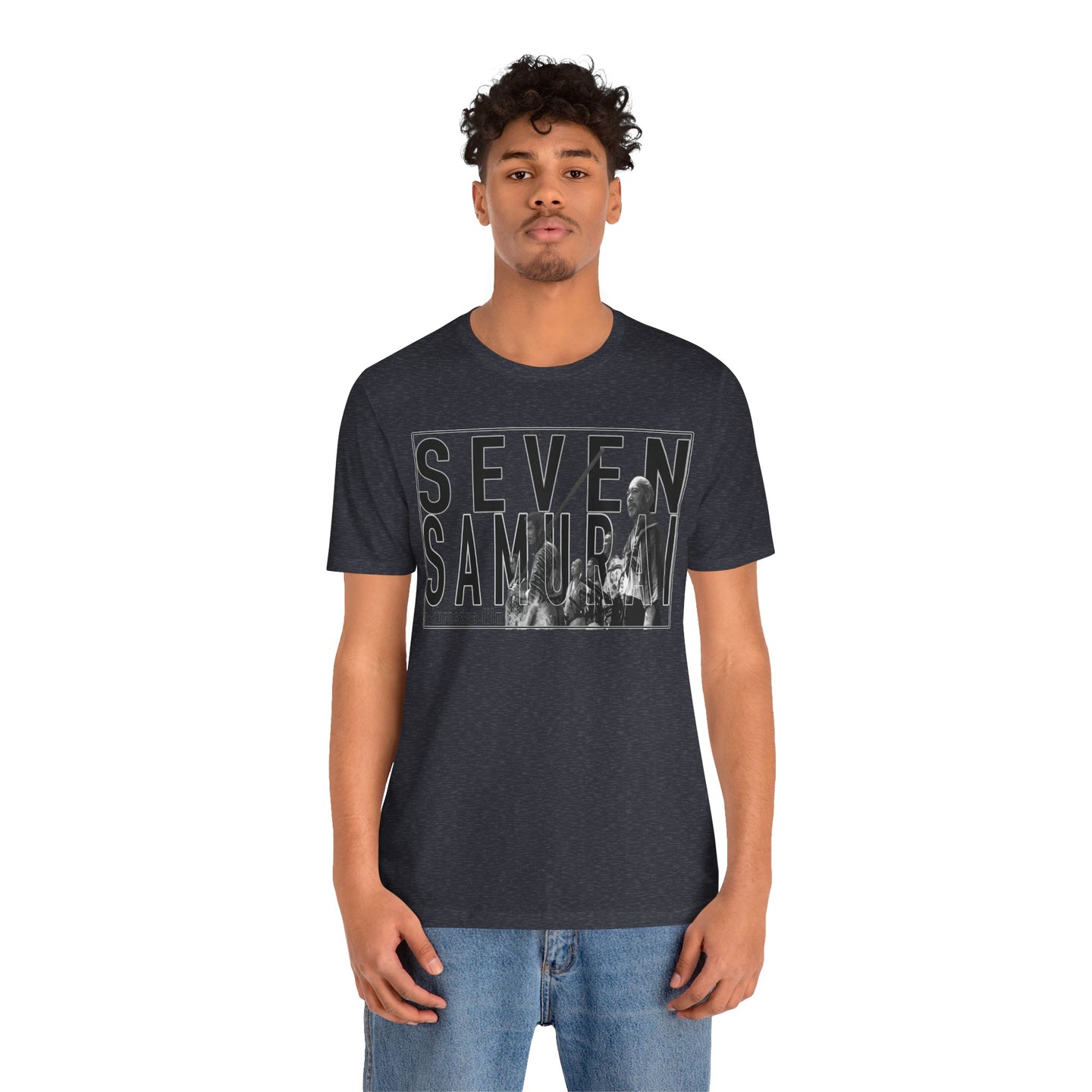 Seven Samurai movie graphic Tee | Classic Kurosawa poster design