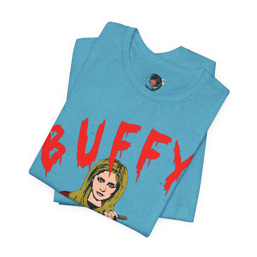 Buffy Vampire Slayer Illustration Tee | Buffy Graphic T-Shirt