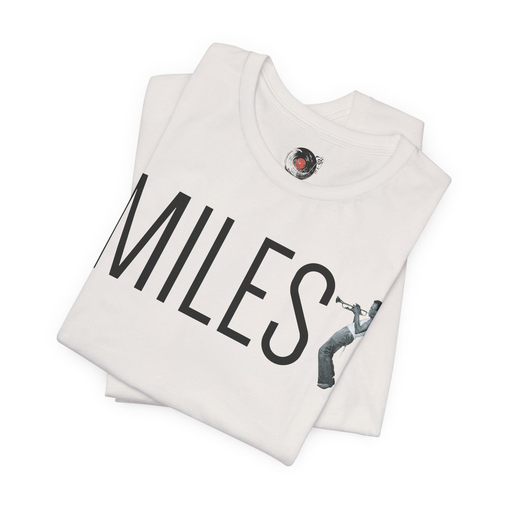 Miles Davis Jazz Music Unisex Tee, Vintage Minimalist Art Shirt, Cool Jazz Lover Gift, Retro Musician T-Shirt, Clean Design Top, Music