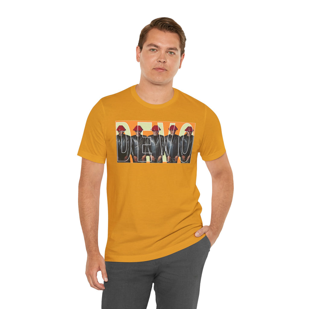 Devo Retro Pop Art Band Tee — Devo Graphic T-Shirt