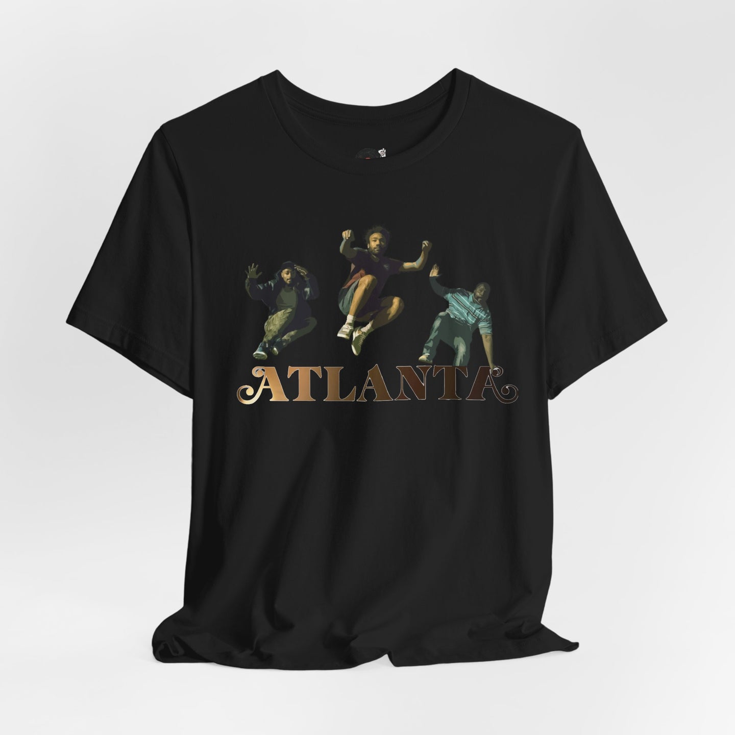 Retro Atlanta TV Show Jumping City Typography Tee