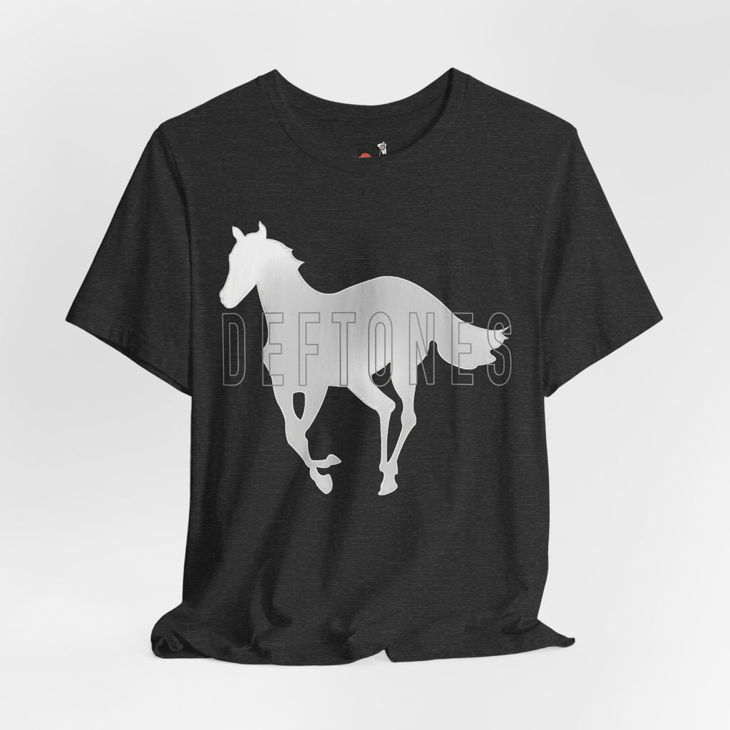 White Horse Silhouette Deftones T-Shirt | Band Logo Tee