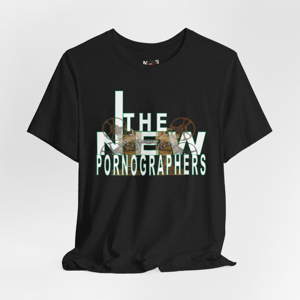 The New Pornographers band art Tee | Vintage film camera graphic
